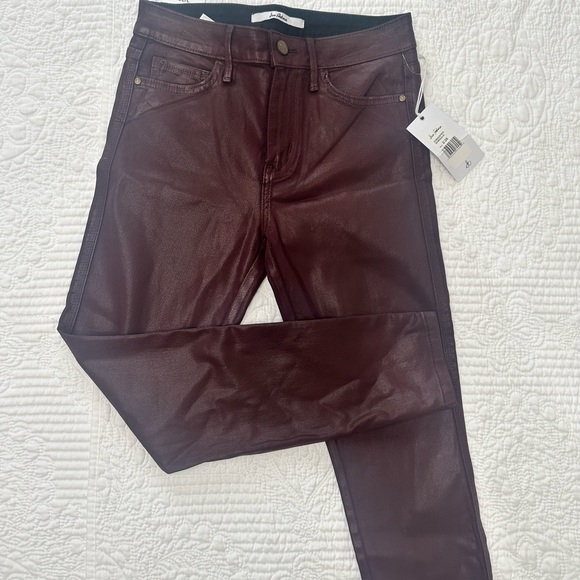 Sam Edelman faux leather denim pants - Picture 8 of 10